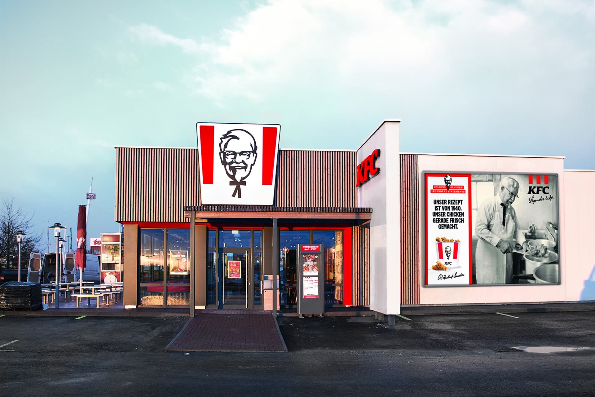 KOCH ESSEN Kommunikation + Design GmbH - Passgenaue Store-Kommunikation: KFC am POS