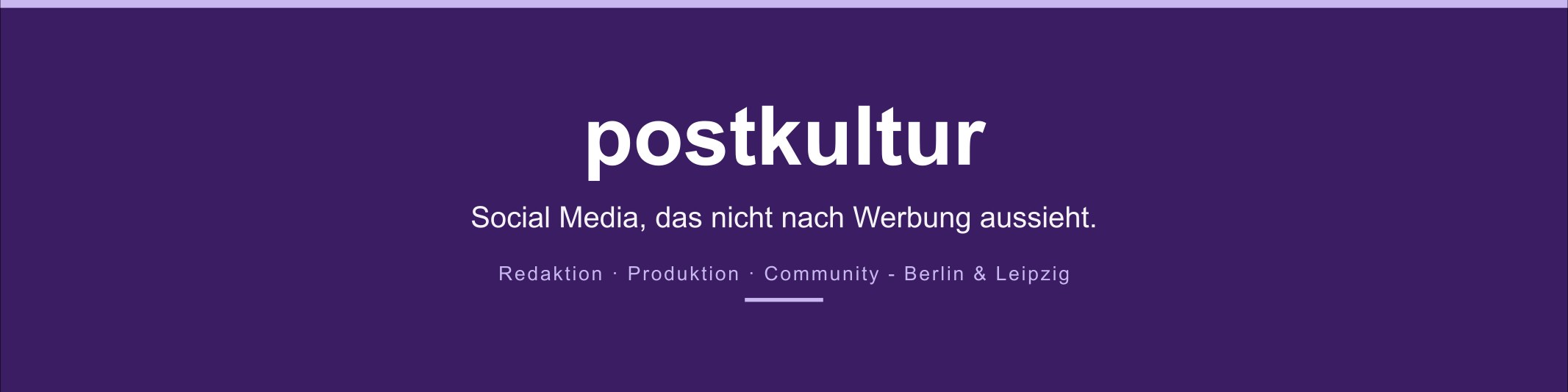 postkultur Titelbild